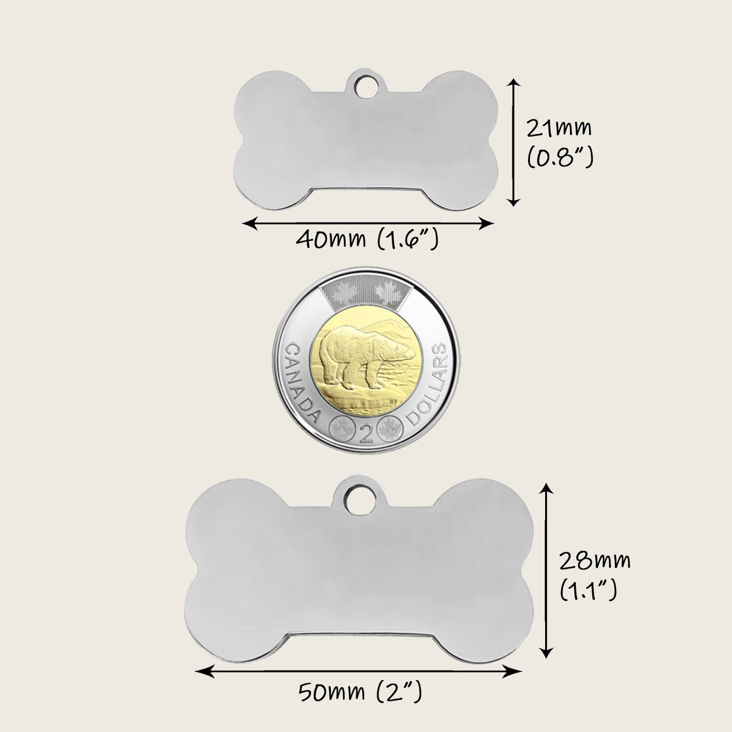 Bone Pet Tag